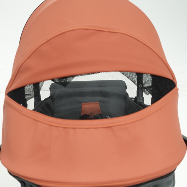 Adjustable canopy, with a hidden section