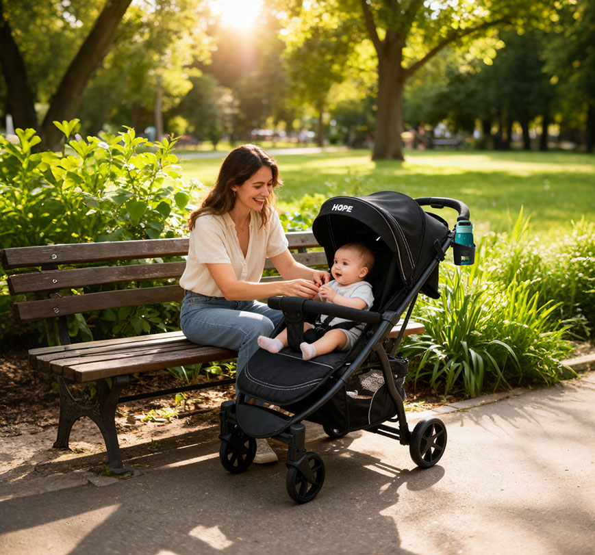 La meilleure poussette ajustable pour les parents de toutes tailles : un confort optimal pour tous les parents.